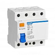 Выключатель дифференциального тока (УЗО) CHINT NXL-63, 25А, 6кА, 30мА, AC, четырехполюсный, трехфазный (280789)